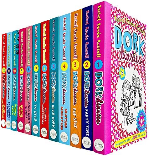 Dork Diaries 18-Book Collection Set with Dork Diaries OMG! and 3.5